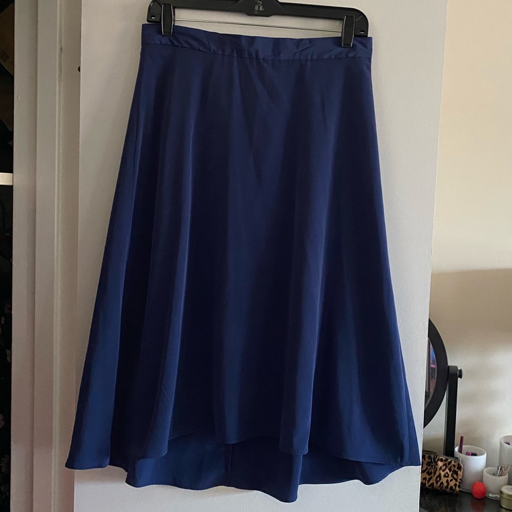 Gap Navy Blue Full Skirt